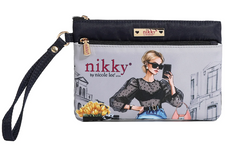 Cosmetic Zipper Pouch Urban Coffee Dream