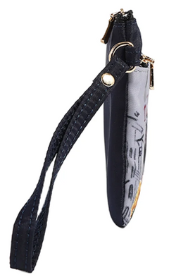 Cosmetic Zipper Pouch Urban Coffee Dream