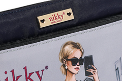Cosmetic Zipper Pouch Urban Coffee Dream