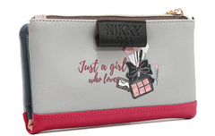 Bifold Zipper Wallet Urban Coffee Dream