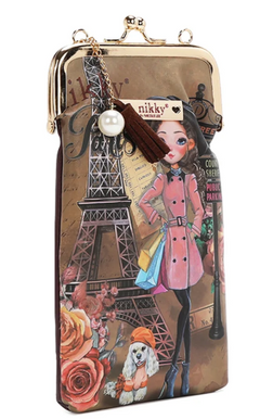 Nikky Kisslock Phone and Sunglass Purse Emily Goes to Paris