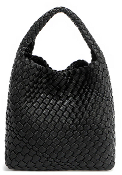 Juni Bag with Pouch Black Nodu Nadu