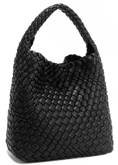 Juni Bag with Pouch Black Nodu Nadu