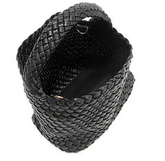 Juni Bag with Pouch Black Nodu Nadu