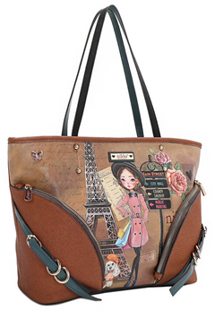 Emily Goes to Paris Shopper Bag