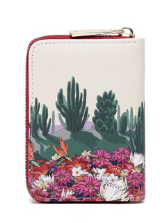 Frida Kahlo Collection Small Wallet White