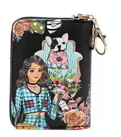 Zip Accordion Card Holder Nikky Makes Friends