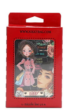 Zip Accordion Card Holder Nikky Makes Friends