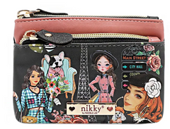 Mini Zip Pouch Coinpurse Nikky Makes Friends
