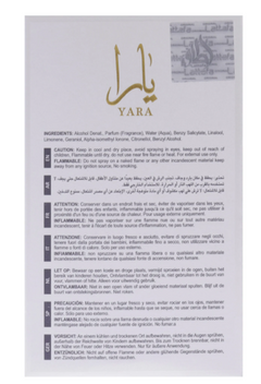 Lattafa Yara Moi Perfume Oil for Women