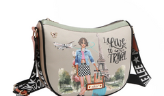 Messanger Bag I live to Travel