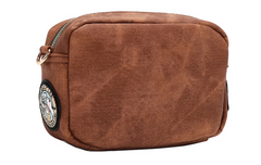 Multi Patch Crossbody Brown