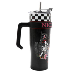 40 OZ PRINT TUMBLER WITH HANDLE