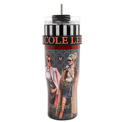 40 OZ PRINT TUMBLER WITH HANDLE