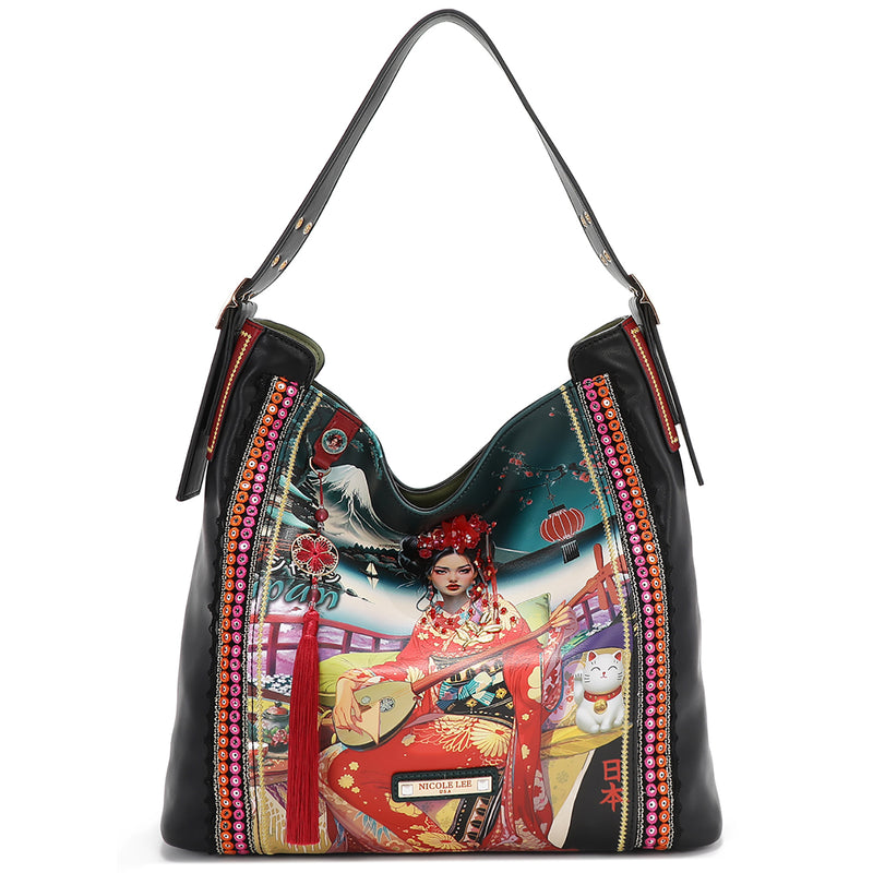 AKIKO LA BELLEZA SHOULDER BAG