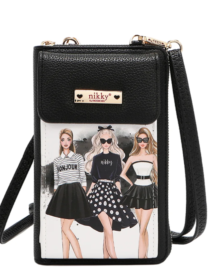 Nikky Phone/Wallet Crossbody Bag Trio