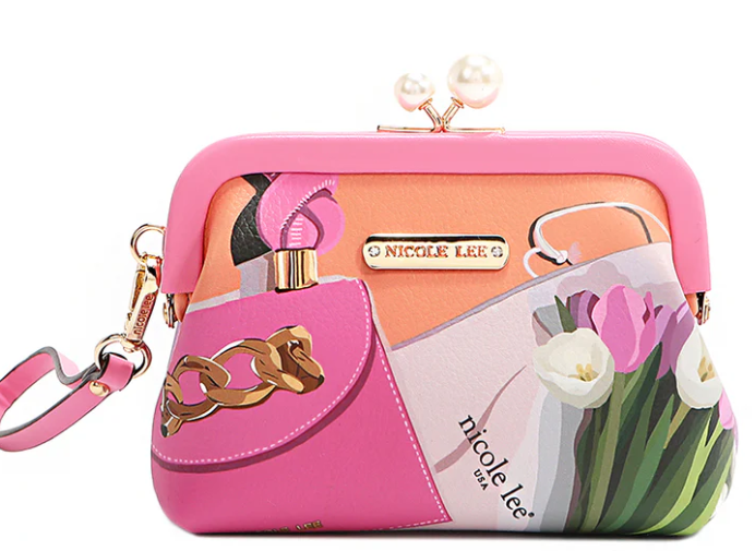 Chelsea Pearl Coinpurse Violet Blossom