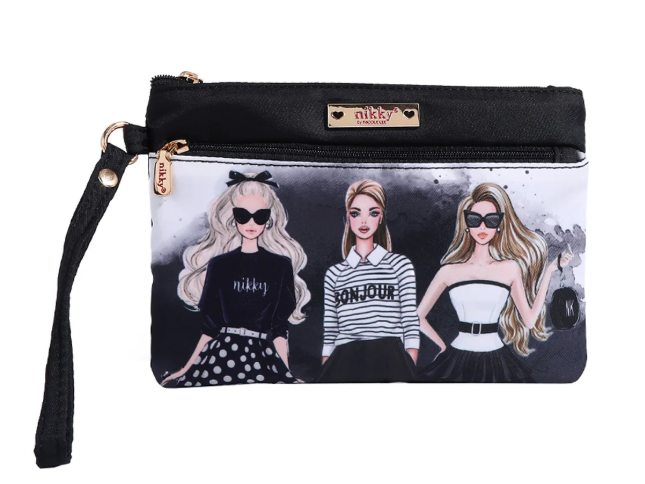 Cosmetic Zipper Pouch Trio