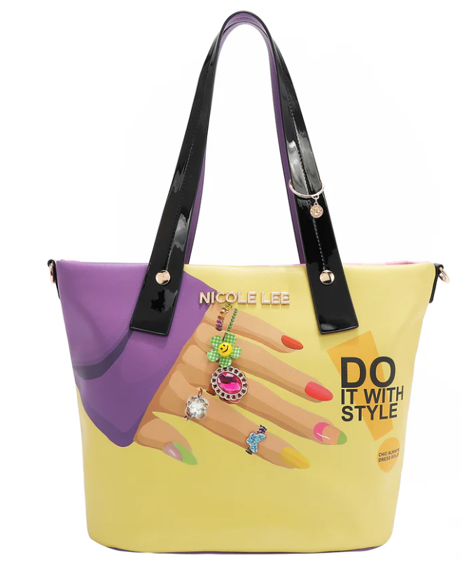 Nail Polish Tote Bag