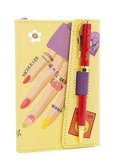 Monthly Planner with Pen Nail Polish