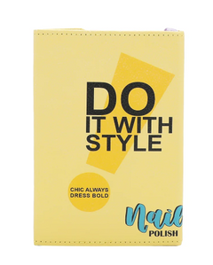 Monthly Planner with Pen Nail Polish