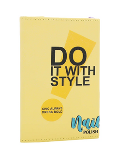 Monthly Planner with Pen Nail Polish