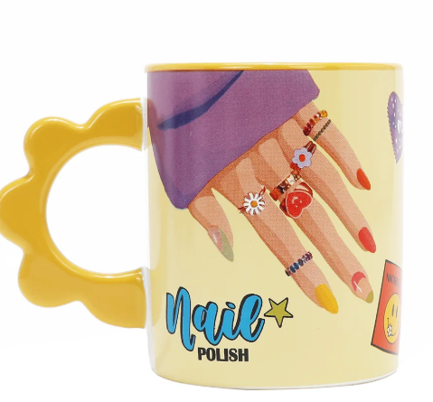 Petal Ceramic Mug Nail Polish