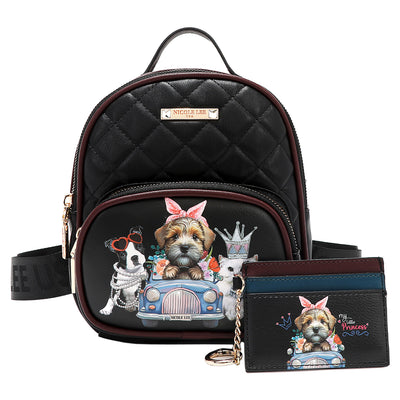 2 PIECE GIFT SET (MINI BACKPACK + CARD HOLDER)