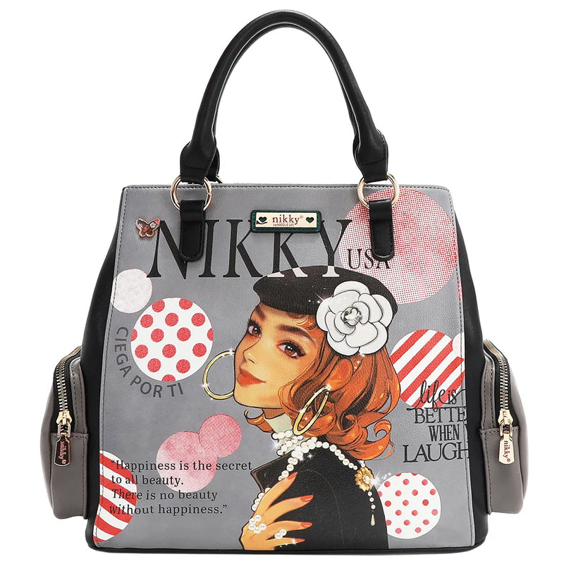 CIEGA POR TI BUCKET BAG