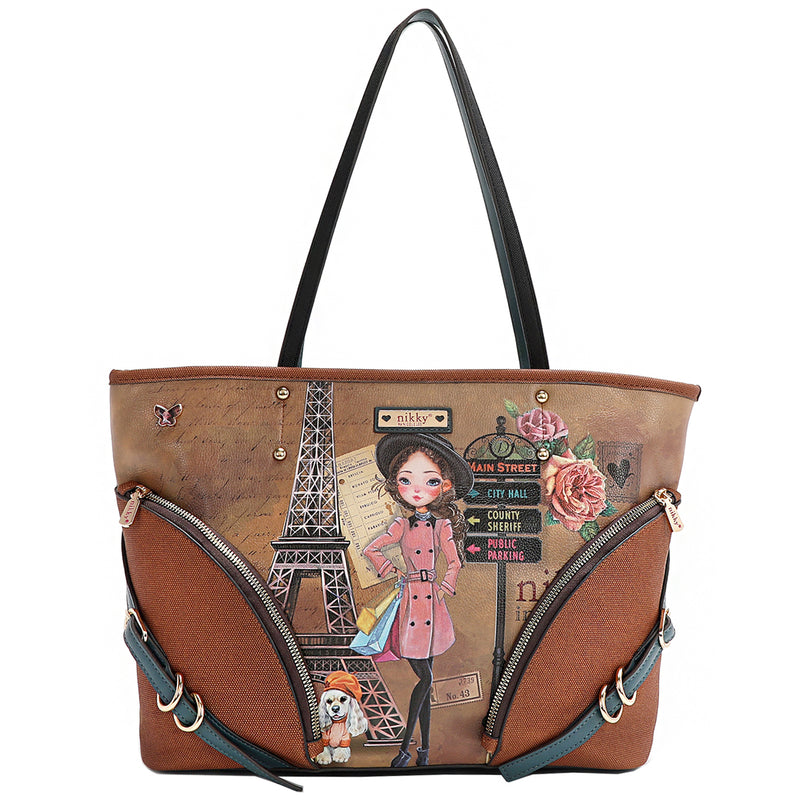 EMILY GOES PARIS SHOPPER BAG