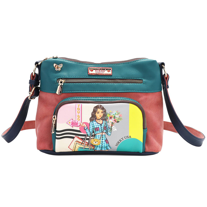 NIKKY GOES SHOPPING CROSSBODY BAG