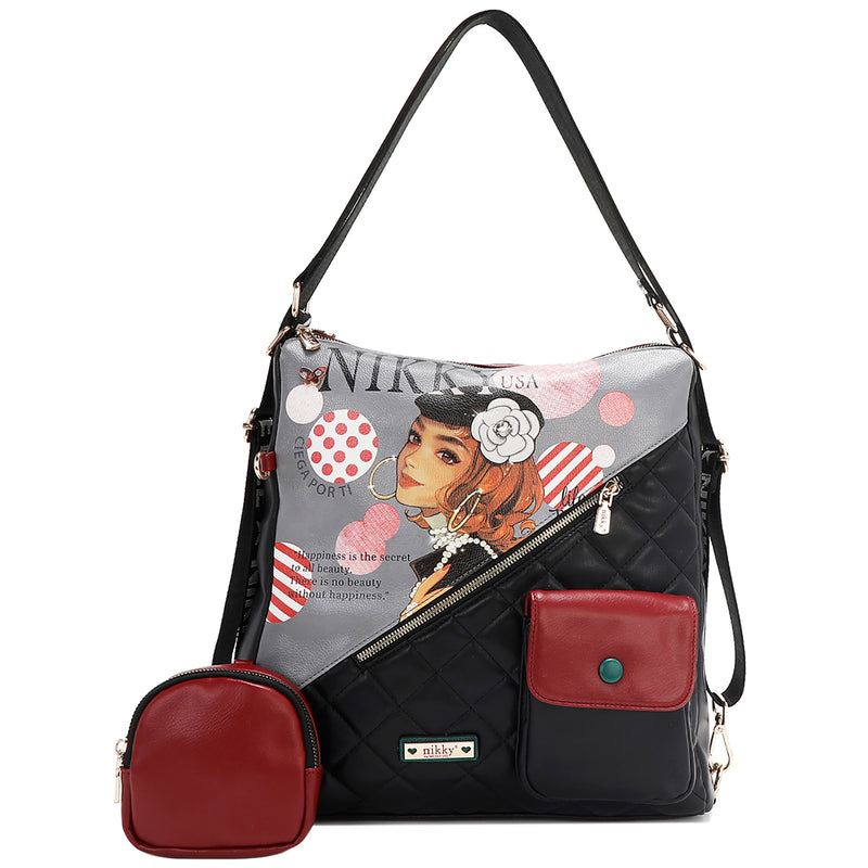 CIEGA POR TI CONVERTIBLE BACKPACK / SHOULDER BAG