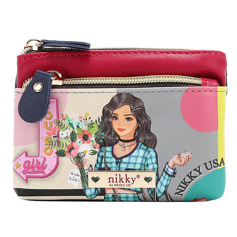 Minibolso con cremallera (monedero)