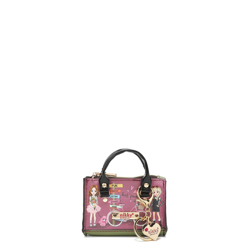 Mini Handle Keychain Purse