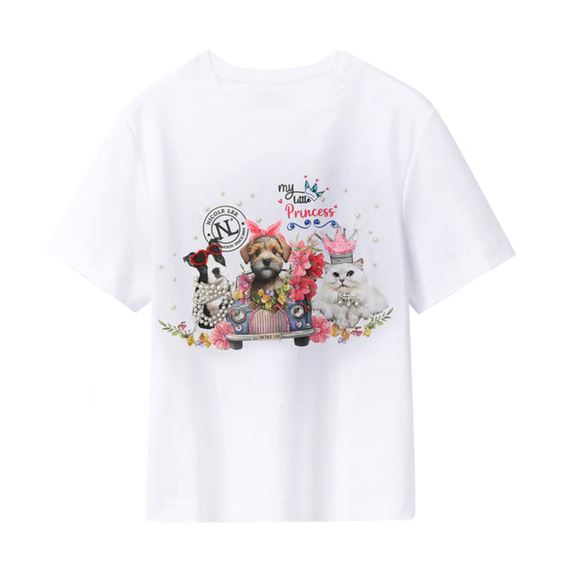 NICOLE LEE FASHION BLING SHIRT