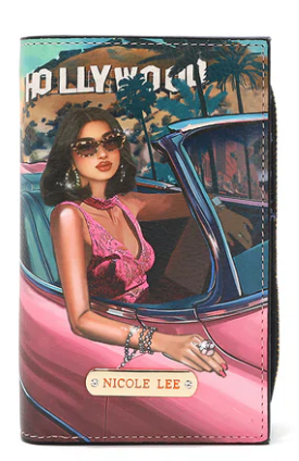 Bifold Center Zip Wallet Hollywood Drive
