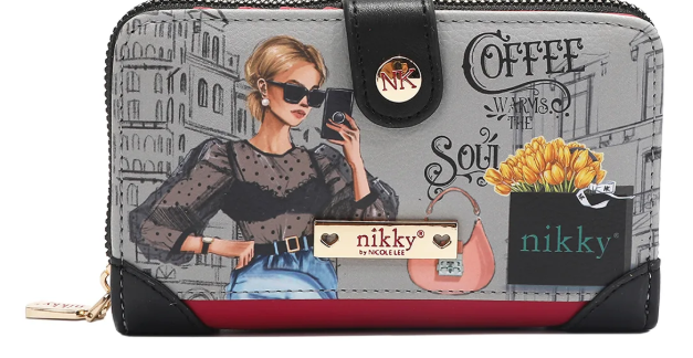 Compact Wallet Urban Coffee Dream