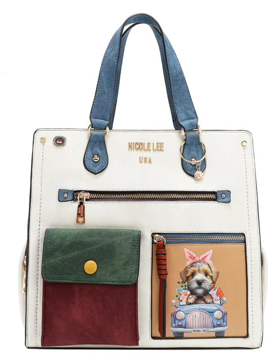 Colorblock Large Satchel