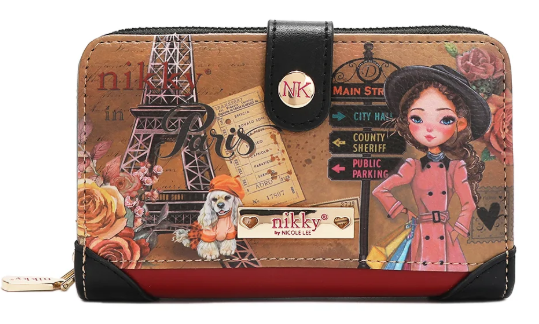 Compact Wallet Emily Goes to Paris