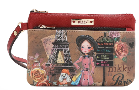 Cosmetic Zipper Pouch Emily Goes to Paris