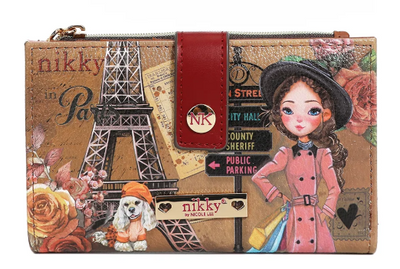 Ali Long Bifold Wallet Emily Goes to Paris