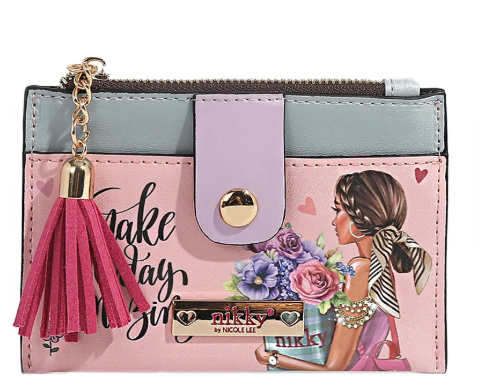Zip Cardholder Flowers Day