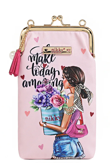 Nikky Kisslock Phone and Sunglass Purse