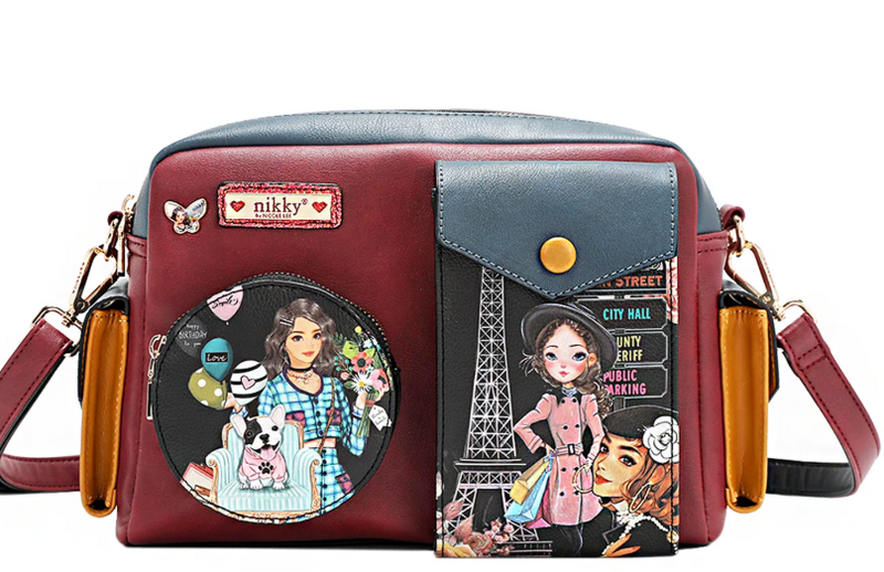 Nikky Makes Friends Messenger Bag