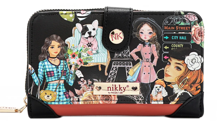 Compact Wallet Nikky Makes Friends