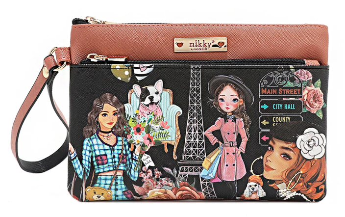 Cosmetic Zipper Pouch Nikky Makes Friends