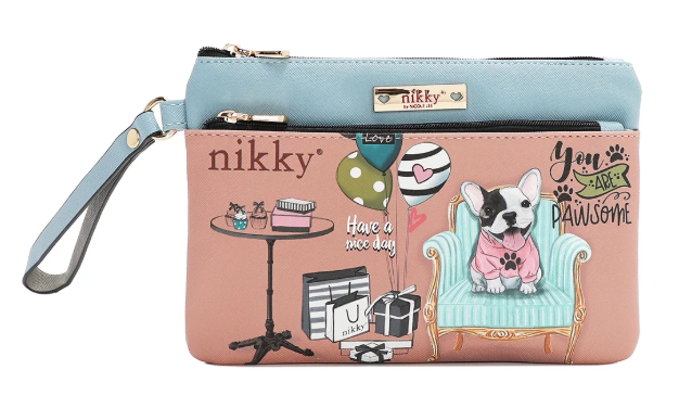 Cosmetic Zipper Pouch Party King