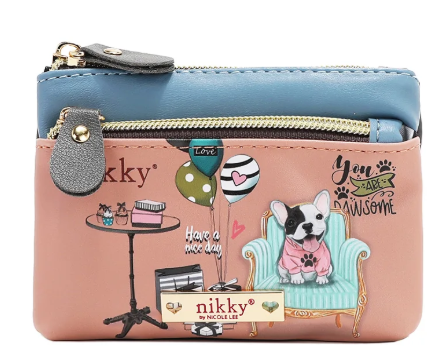 Mini Zip Pouch Coinpurse Party King