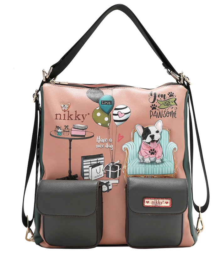 Party King Convertible Backpack/Shoulder Bag