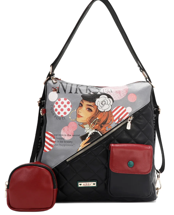 Ciega Por Ti Convertible Backpack/Shoulder Bag